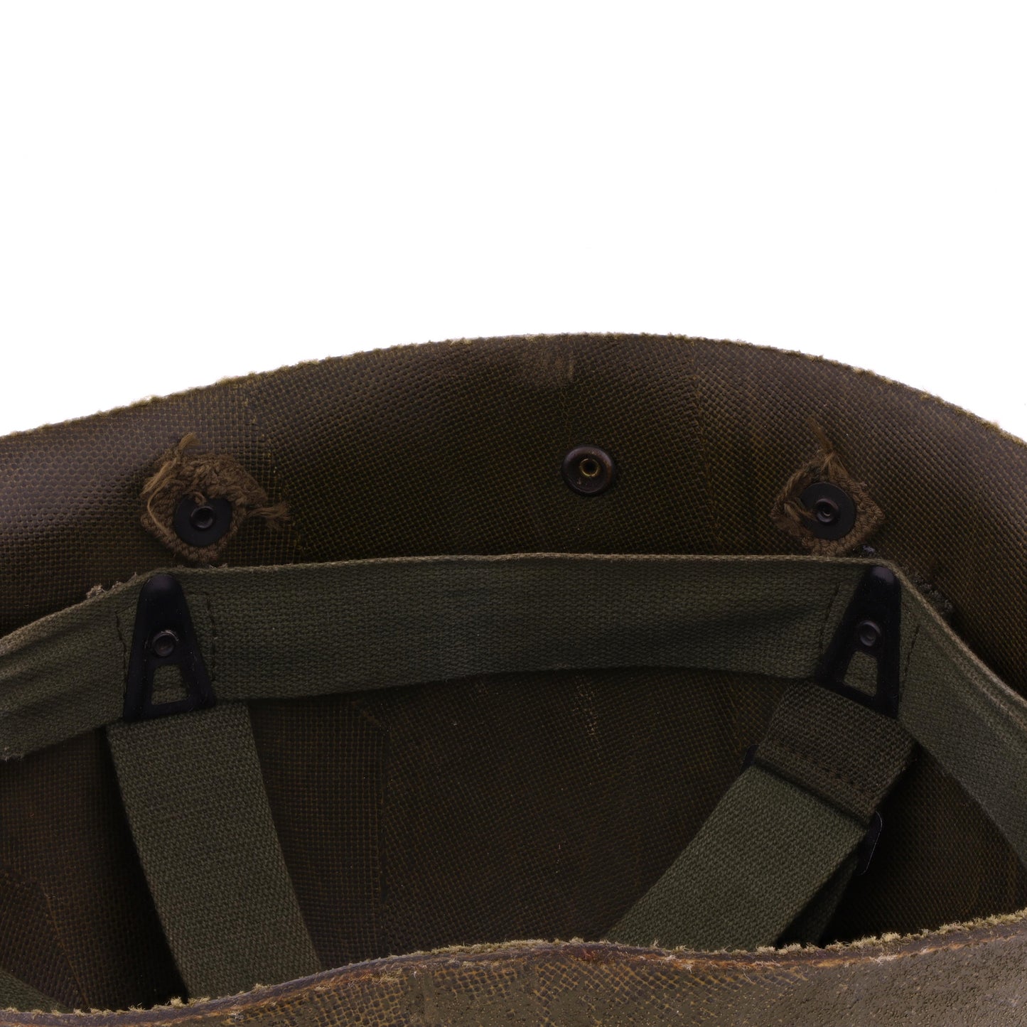 Vietnam War U.S. Firestone M-1C Paratrooper Helmet Liner Named to "Stumpy" (1967)