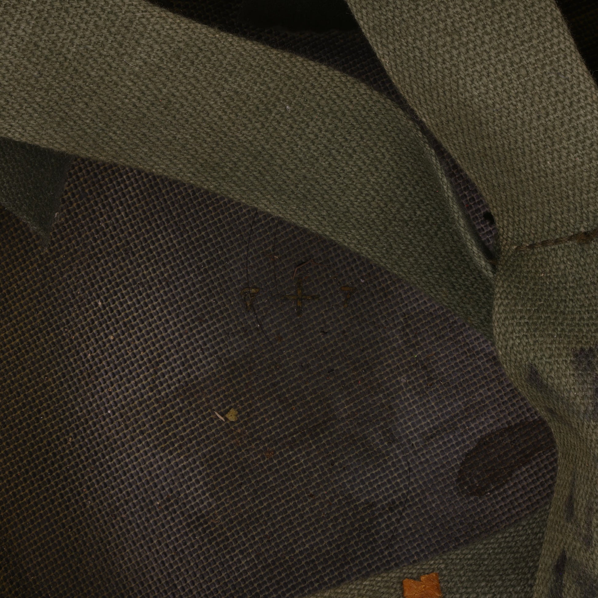 Vietnam War U.S. Firestone M-1C Paratrooper Helmet Liner Named to "Stumpy" (1967)