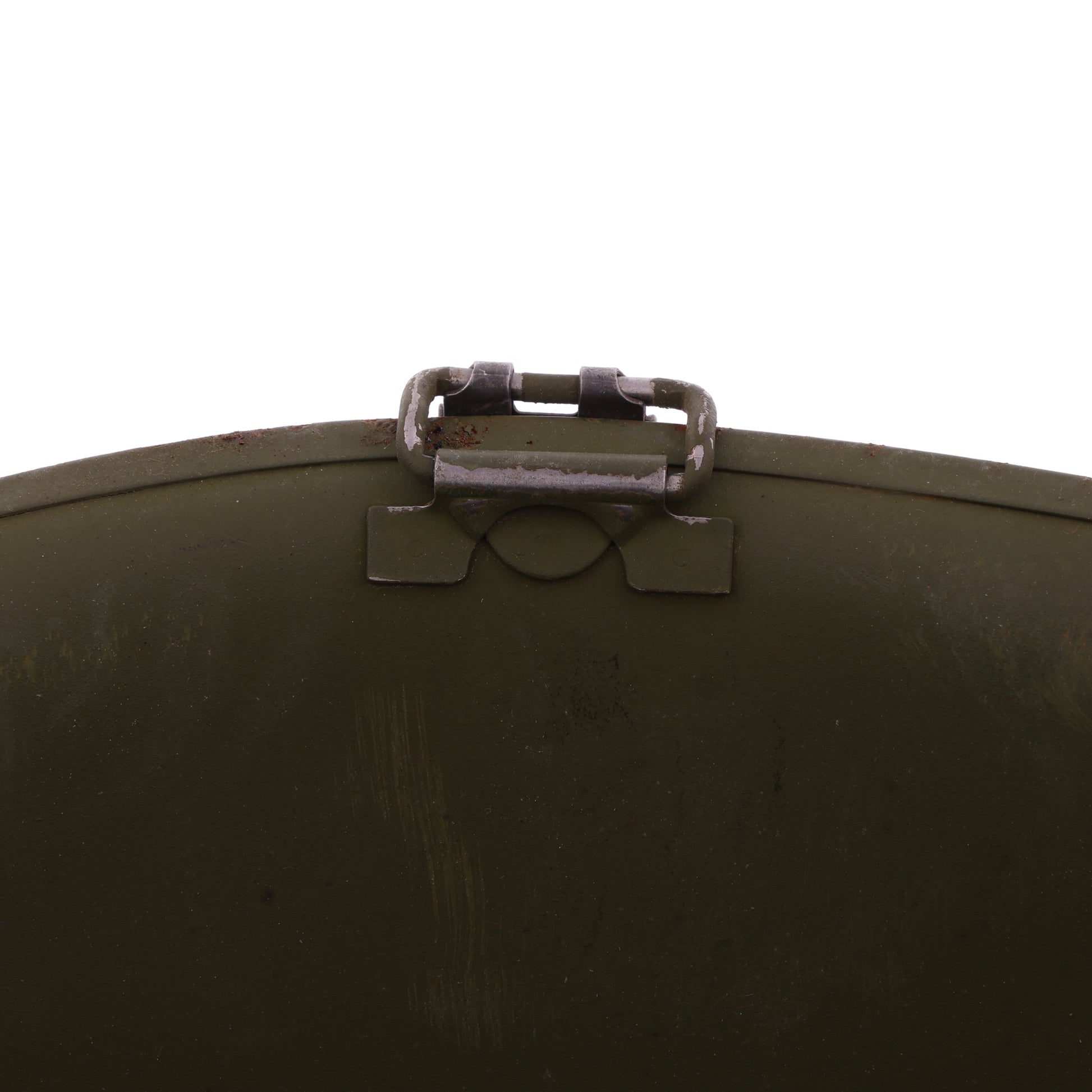 Vietnam War U.S. Ingersoll Swivel Loop M-1 Helmet & Westinghouse Liner Set with Camouflage Cover Identified to Jacques P. Waldo (1961-68)