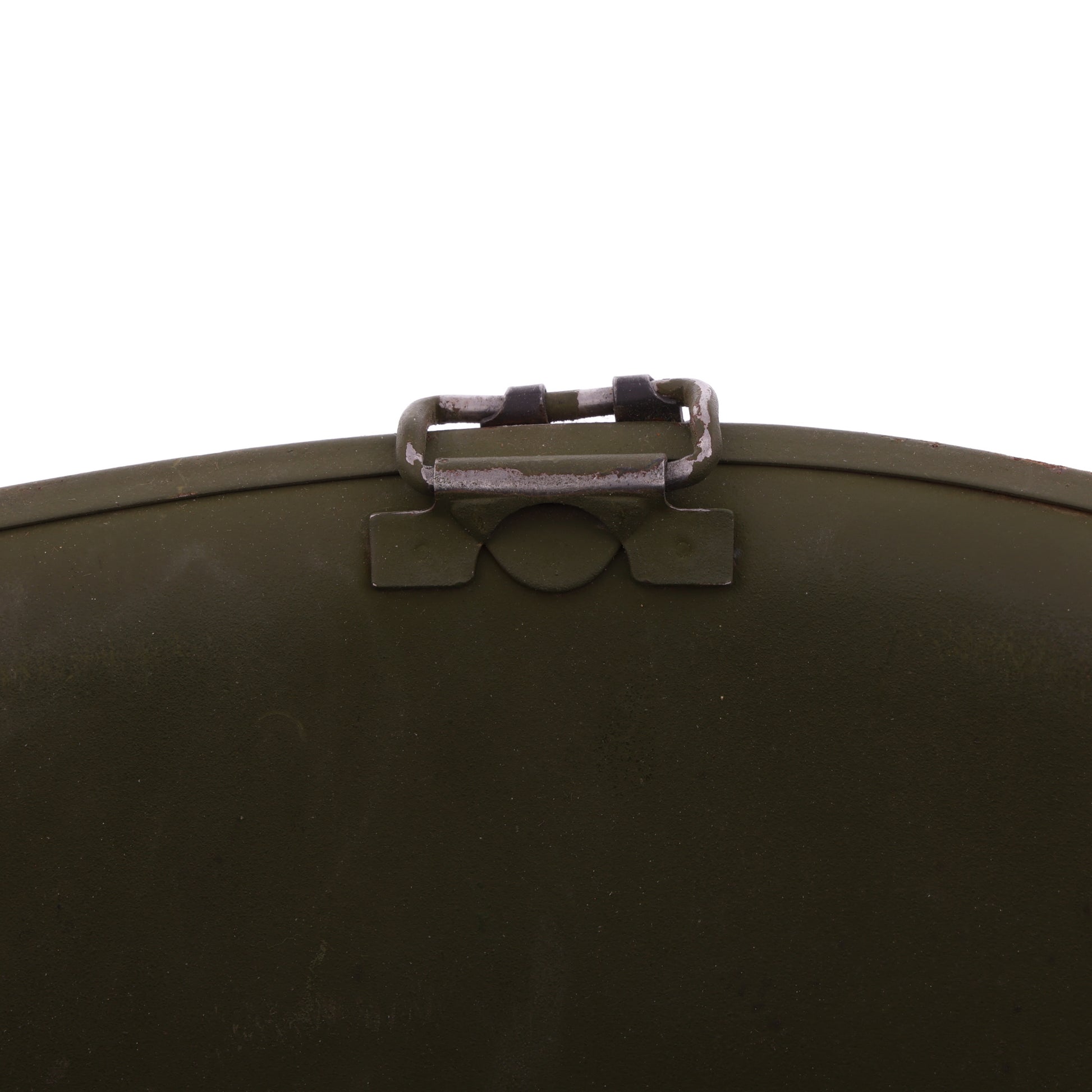 Vietnam War U.S. Ingersoll Swivel Loop M-1 Helmet & Westinghouse Liner Set with Camouflage Cover Identified to Jacques P. Waldo (1961-68)
