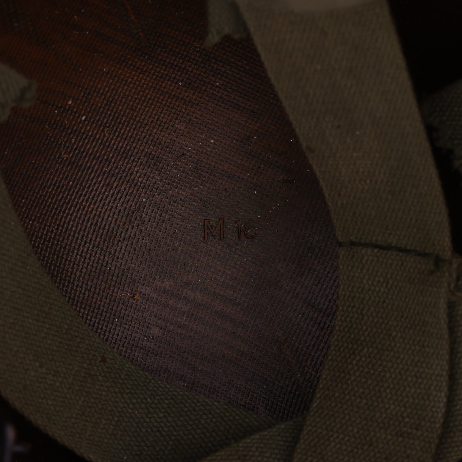 Vietnam War U.S. M-1C Paratrooper Helmet Liner with Headband (1966-67)