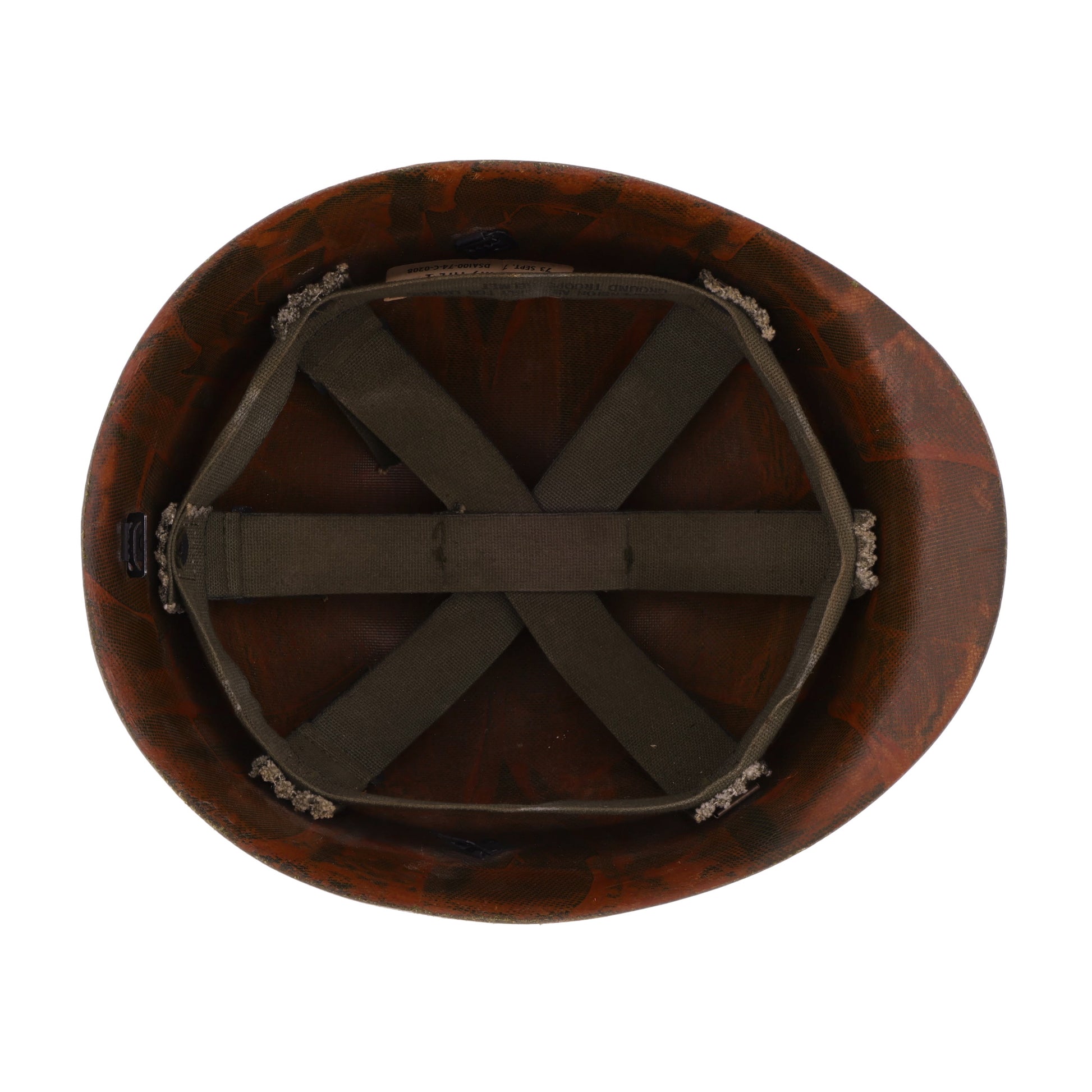 Vietnam War U.S. M-1 Helmet Liner (1973)