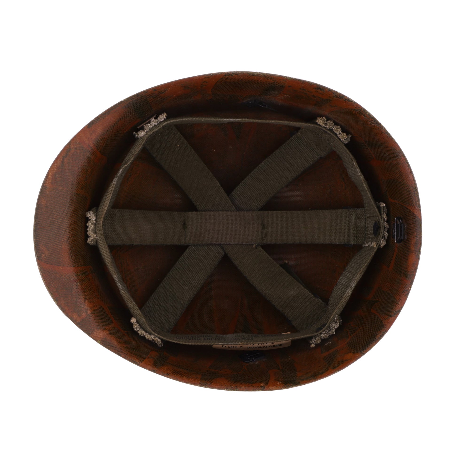 Vietnam War U.S. M-1 Helmet Liner (1973)