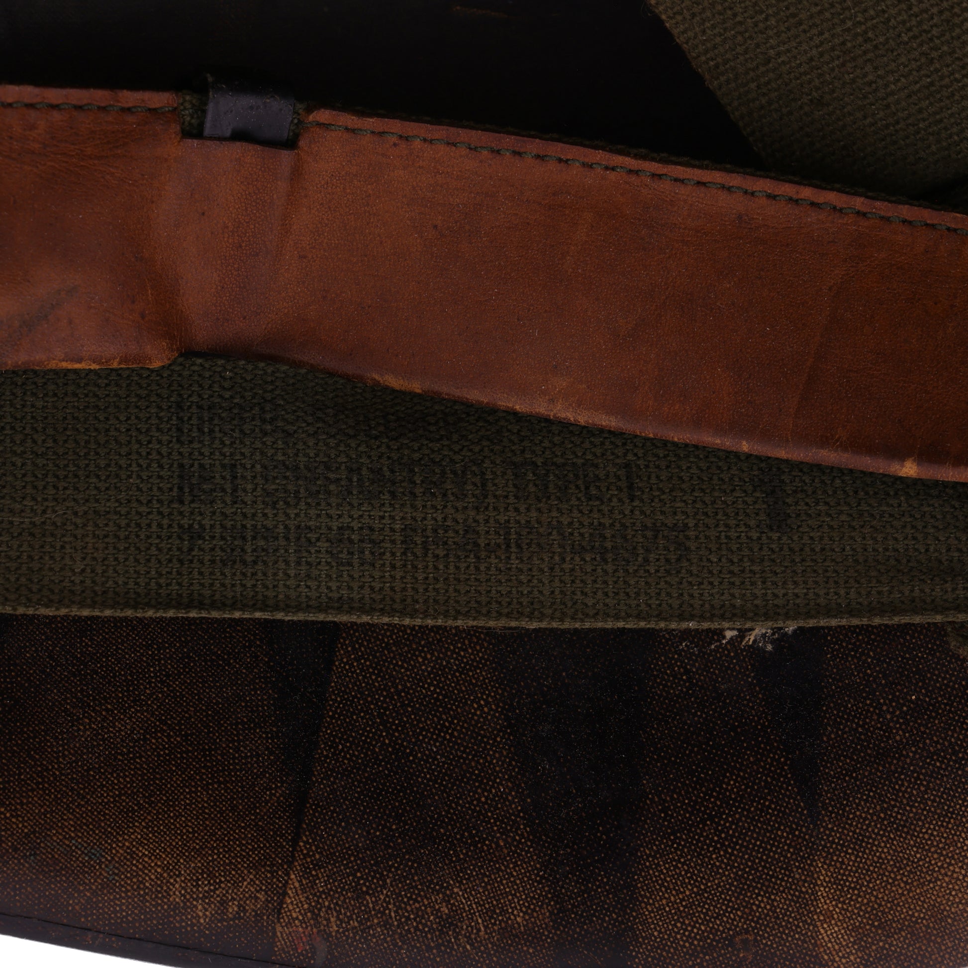 Vietnam War U.S. M-1 Helmet Liner with Headband Named to "P. C. Massie" (1966-67)