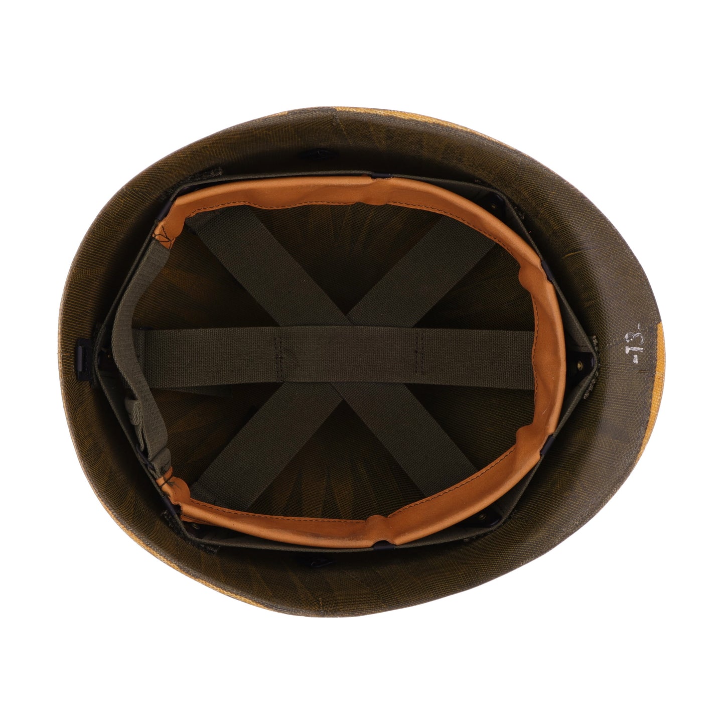 Vietnam War U.S. M-1 Helmet Liner with Headband (1964-70)