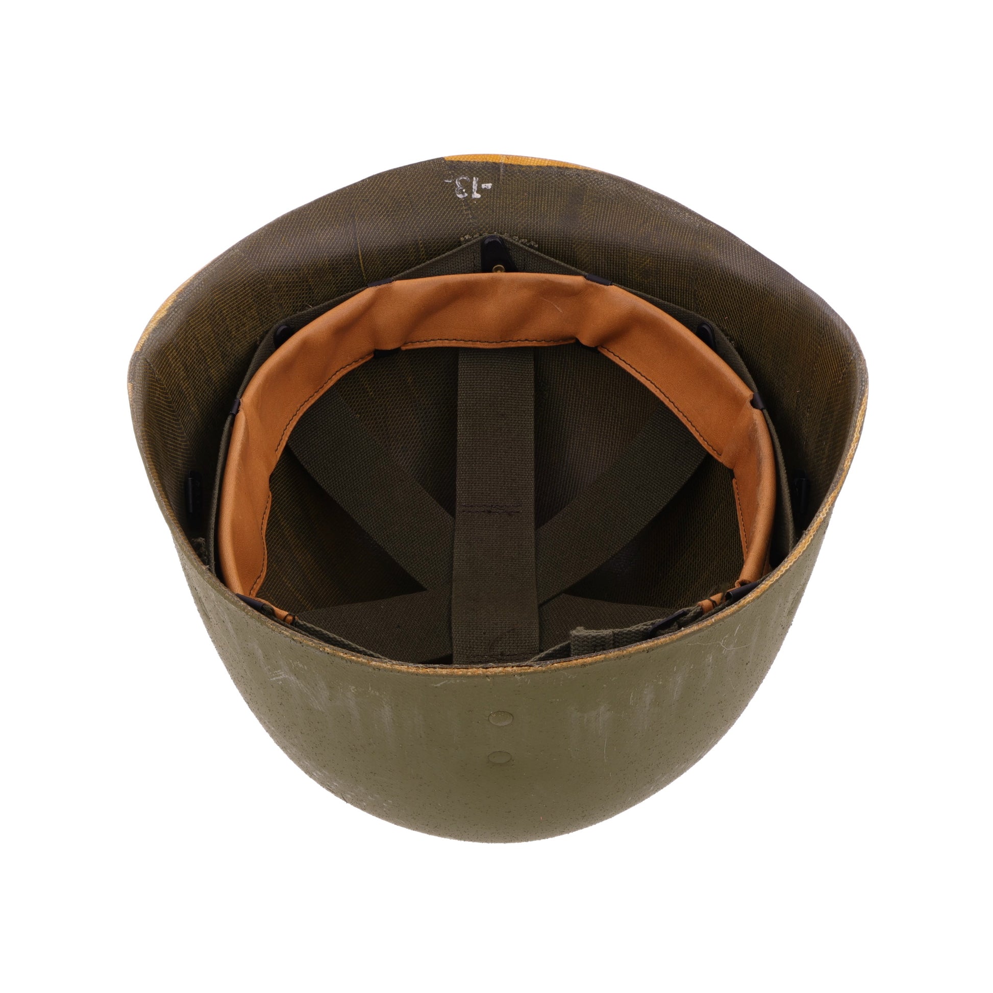 Vietnam War U.S. M-1 Helmet Liner with Headband (1964-70)