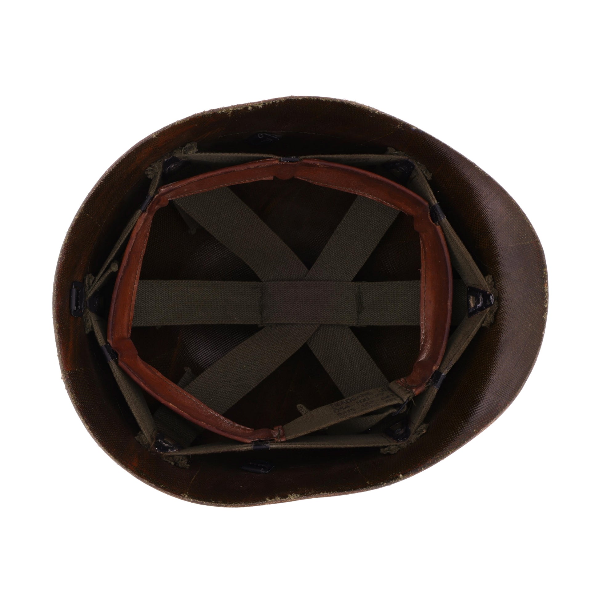Vietnam War U.S. M-1 Helmet Liner with Headband (1969-72)