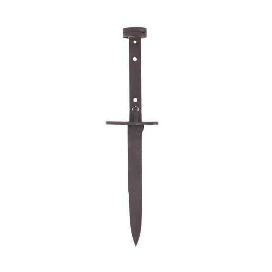 Vietnam War U.S. M-4 Bayonet for M-1 Carbine by Camillus Cutlery Company with Missing Grips