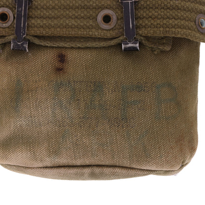 Vietnam War U.S. M1936 Pistol Belt, M1910 Canteen Set, & First Aid Pouch (1970)