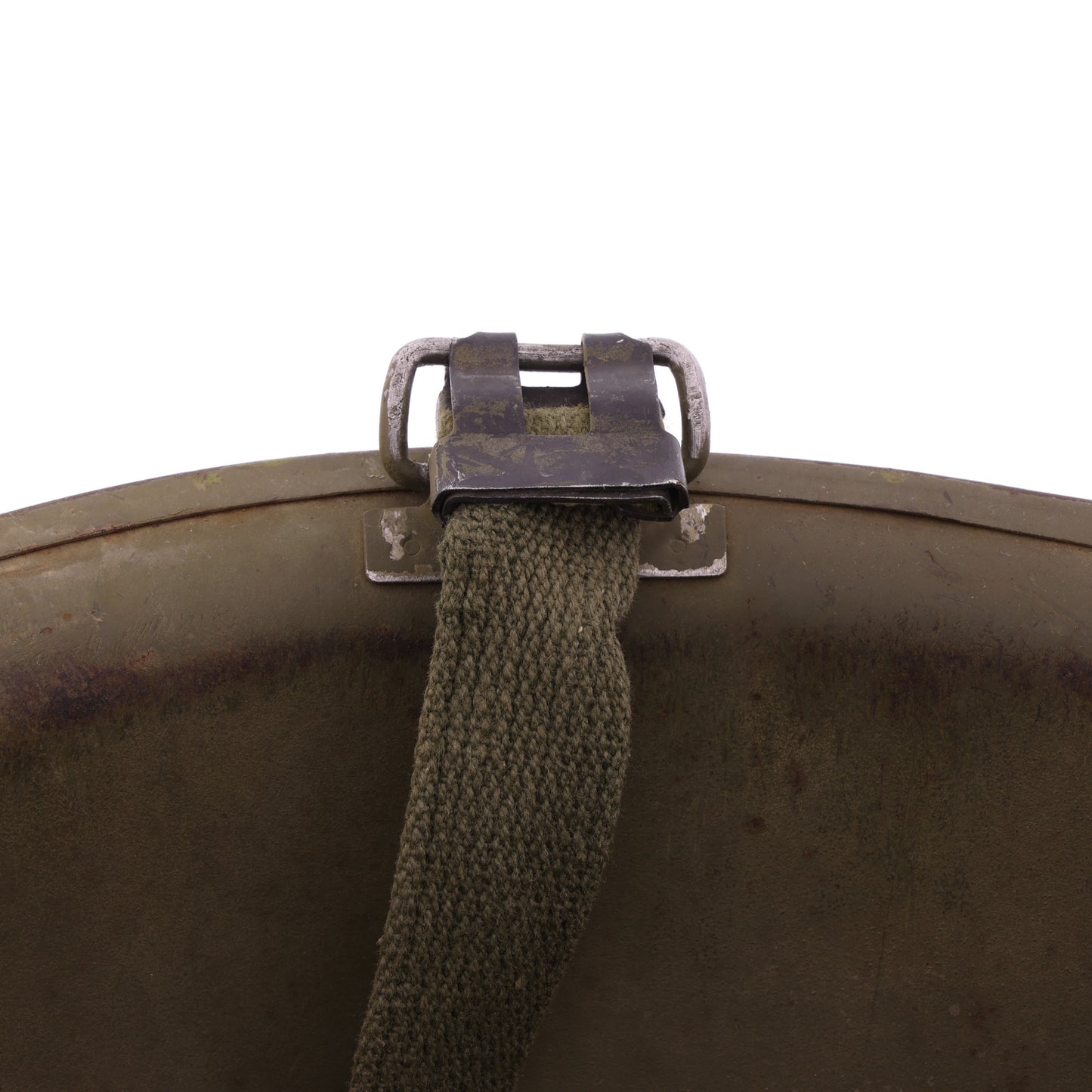 Vietnam War U.S. McCord Swivel Loop M-1 Helmet & Liner Set with Camouflage Cover Named to "Cpl. R. C. Bachman" (1951-64)