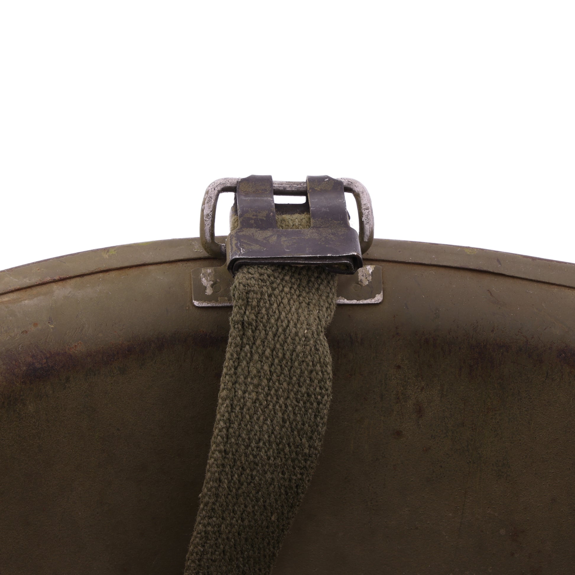 Vietnam War U.S. McCord Swivel Loop M-1 Helmet & Liner Set with Camouflage Cover Named to "Cpl. R. C. Bachman" (1951-64)