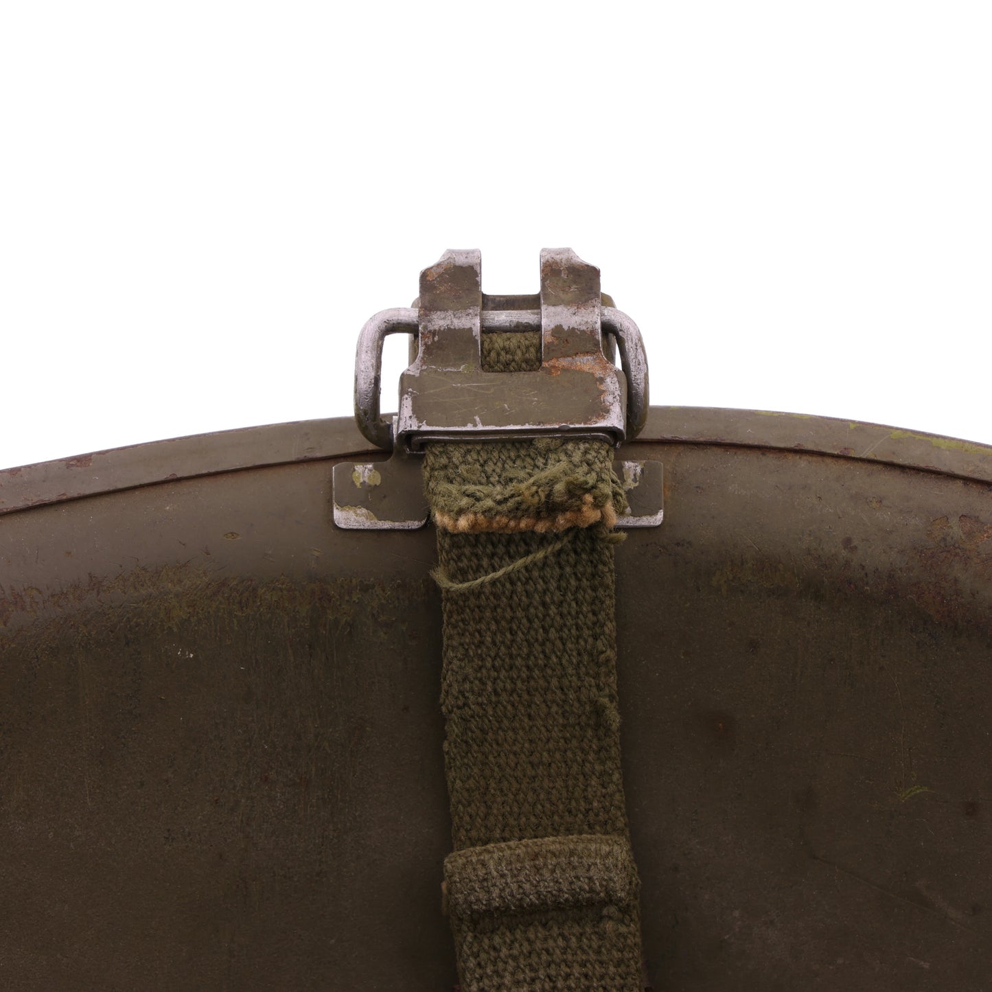 Vietnam War U.S. McCord Swivel Loop M-1 Helmet & Liner Set with Camouflage Cover Named to "Cpl. R. C. Bachman" (1951-64)