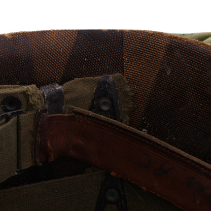 Vietnam War U.S. McCord Swivel Loop M-1 Helmet & Liner Set with Camouflage Cover Named to "Cpl. R. C. Bachman" (1951-64)