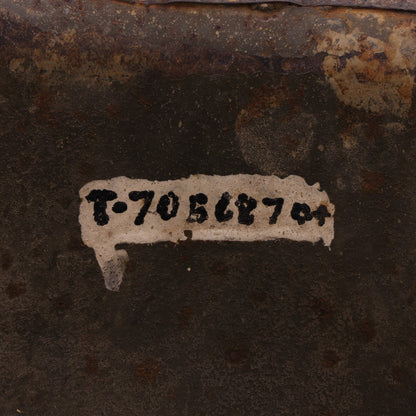 Vietnam War U.S. Parish-Reading Swivel Loop M-1C Paratrooper Helmet Shell with Field Repair (1945-75)