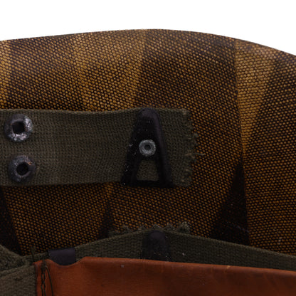 Pre-Vietnam War U.S. Westinghouse M-1 Helmet Liner with Headband Identified to SFC Marvin Eversole (1955-63)
