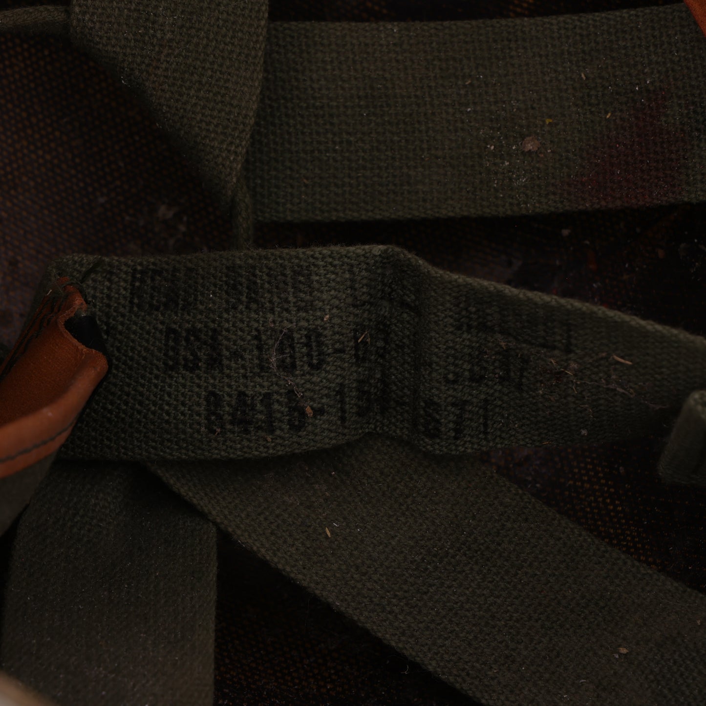Pre-Vietnam War U.S. Westinghouse M-1 Helmet Liner with Headband Identified to SFC Marvin Eversole (1955-63)