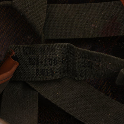 Pre-Vietnam War U.S. Westinghouse M-1 Helmet Liner with Headband Identified to SFC Marvin Eversole (1955-63)