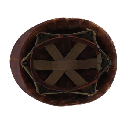 Vietnam War U.S. Westinghouse M-1 Helmet Liner with Pre-War "Sawtooth" Headband (1959-68)