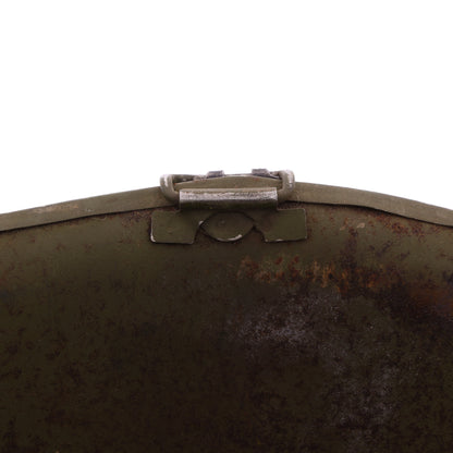 Pre-Vietnam War USMC McCord Swivel Loop M-1 Helmet & Westinghouse/Micarta Liner Set with Camouflage Cover Named to Two Different Marines (1942-59)