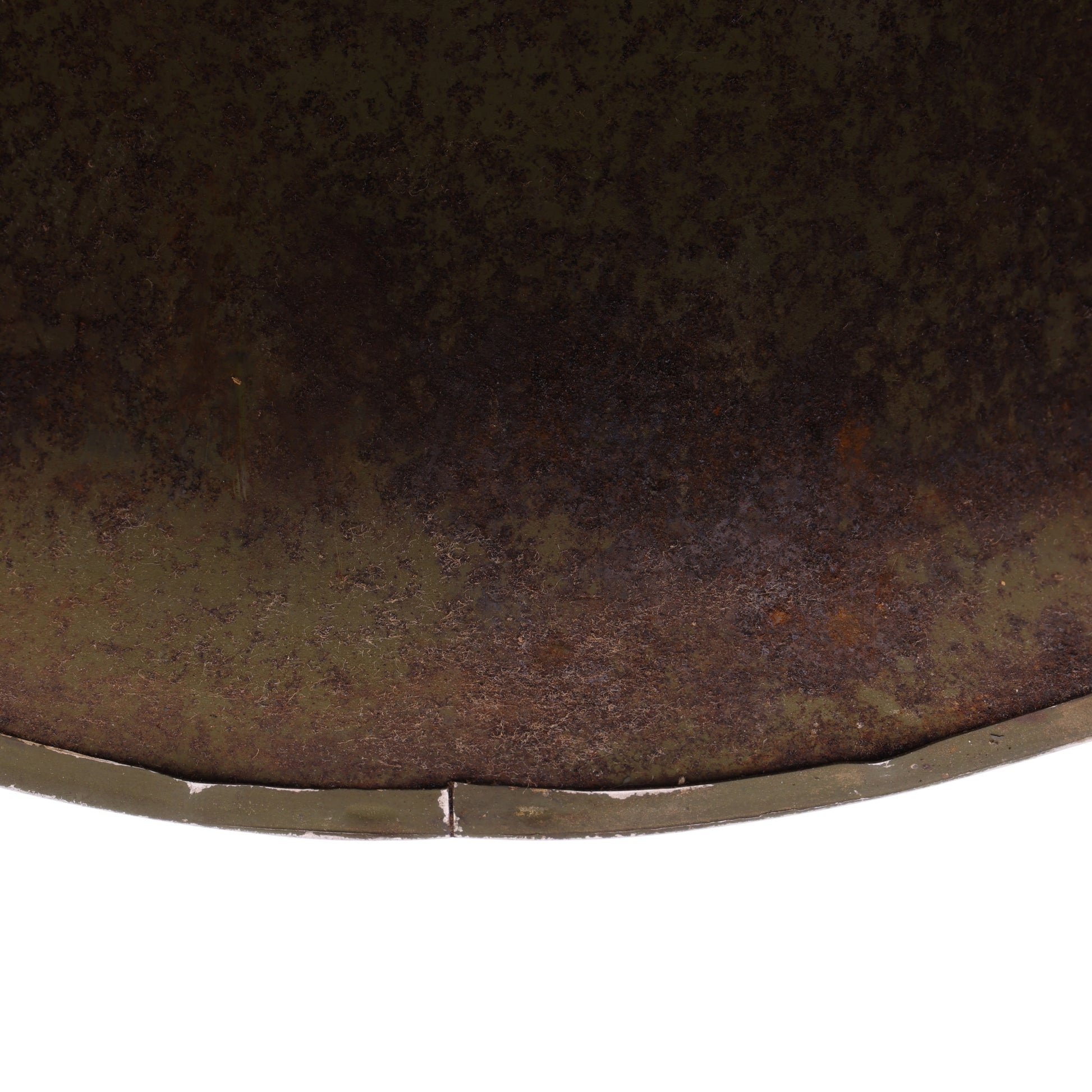 Pre-Vietnam War USMC McCord Swivel Loop M-1 Helmet & Westinghouse/Micarta Liner Set with Camouflage Cover Named to Two Different Marines (1942-59)