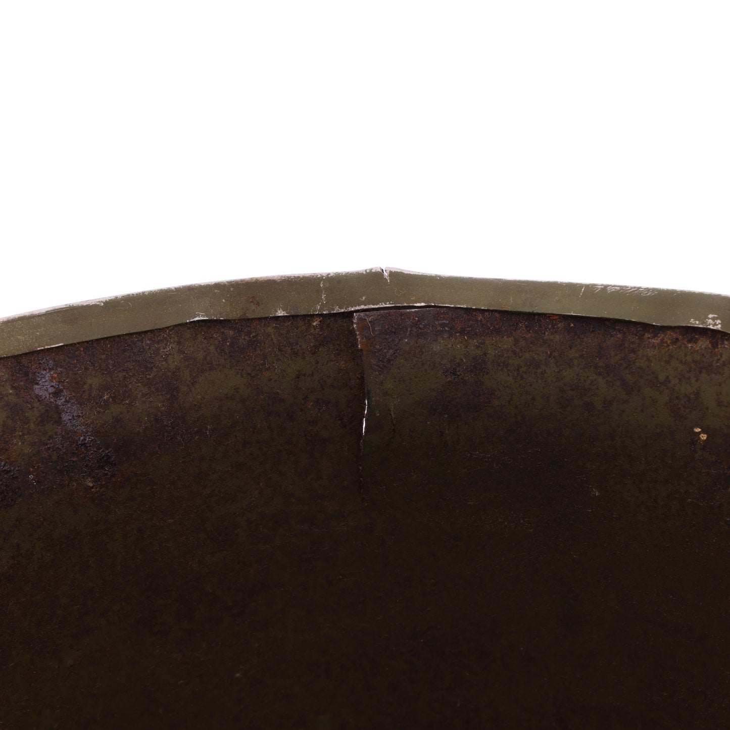 Pre-Vietnam War USMC McCord Swivel Loop M-1 Helmet & Westinghouse/Micarta Liner Set with Camouflage Cover Named to Two Different Marines (1942-59)