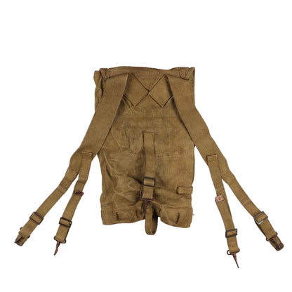 WWI-WWII U.S. M1910 Haversack by Plant Bros. & Co. Re-Dyed (1918)