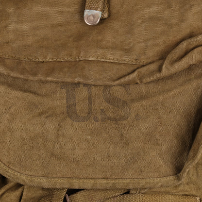 WWI-WWII U.S. M1910 Haversack by Plant Bros. & Co. Re-Dyed (1918)