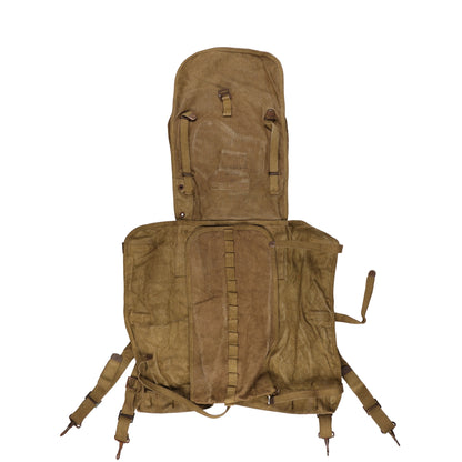 WWI-WWII U.S. M1910 Haversack by Plant Bros. & Co. Re-Dyed (1918)