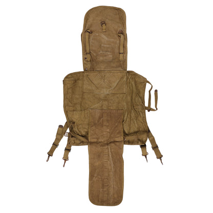 WWI-WWII U.S. M1910 Haversack by Plant Bros. & Co. Re-Dyed (1918)