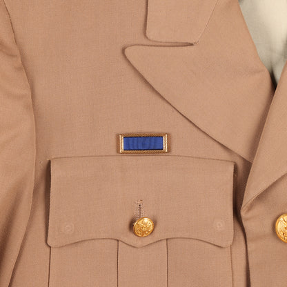 WWII-Korean War U.S. 5th Air Force Officer's Khaki Service Jacket & Trousers (Size 38R)