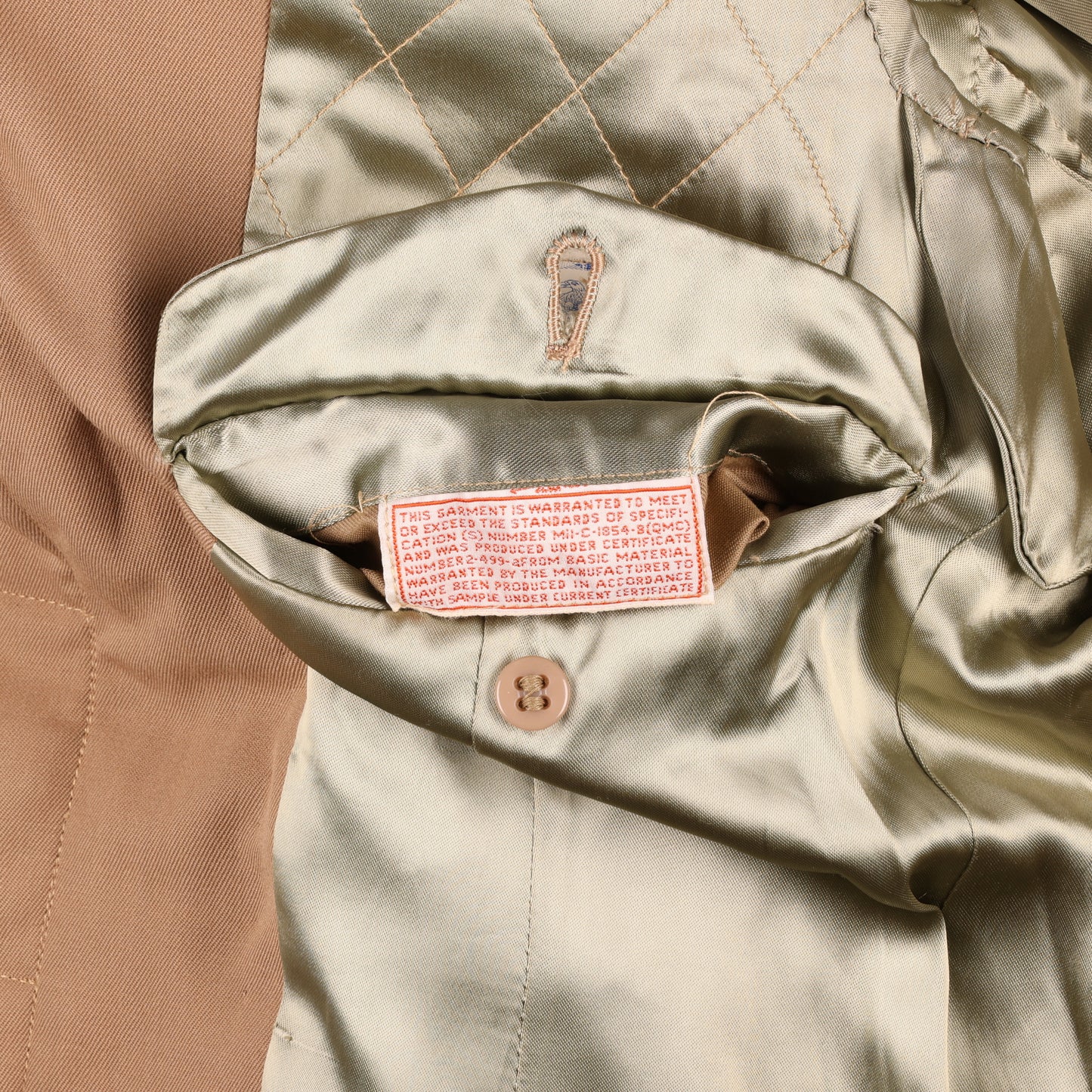 WWII-Korean War U.S. 5th Air Force Officer's Khaki Service Jacket & Trousers (Size 38R)