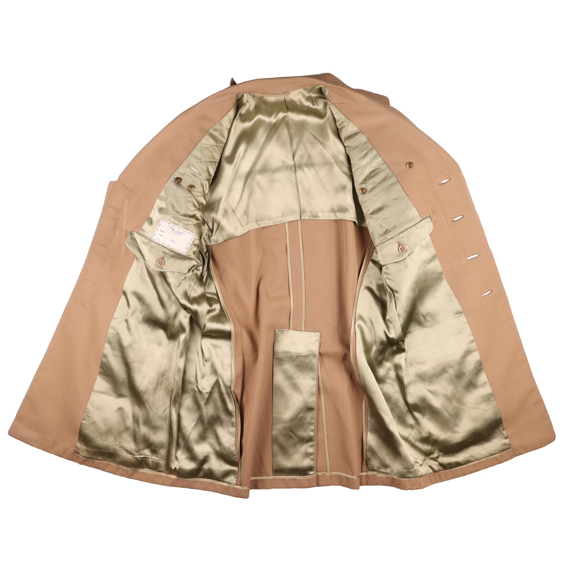 WWII-Korean War U.S. 5th Air Force Officer's Khaki Service Jacket & Trousers (Size 38R)