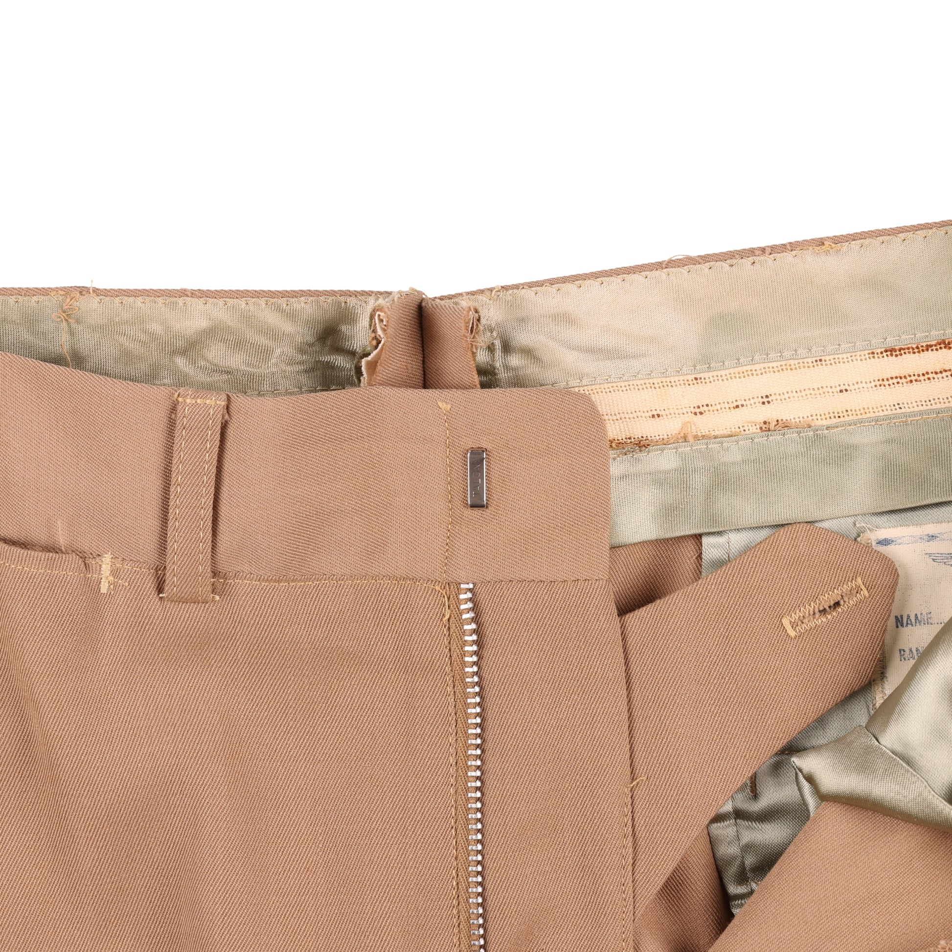 WWII-Korean War U.S. 5th Air Force Officer's Khaki Service Jacket & Trousers (Size 38R)