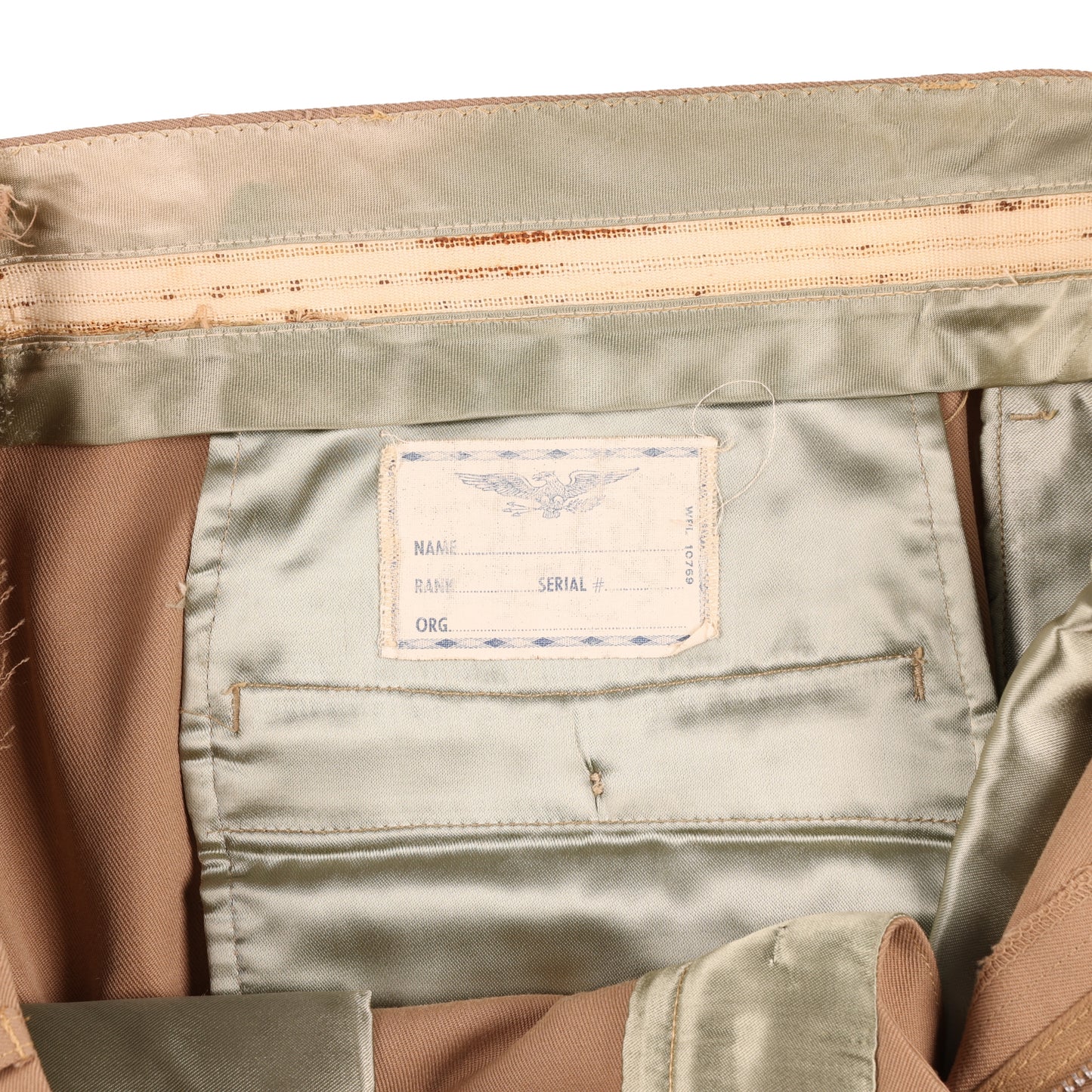 WWII-Korean War U.S. 5th Air Force Officer's Khaki Service Jacket & Trousers (Size 38R)