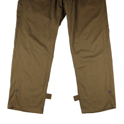 WWII-Korean War U.S. Air Force M/Sgt.'s Second Pattern HBT Coveralls with Gas Flap by The Jay Garment Co. Size 38R (1943)