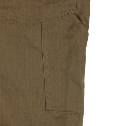 WWII-Korean War U.S. Air Force M/Sgt.'s Second Pattern HBT Coveralls with Gas Flap by The Jay Garment Co. Size 38R (1943)