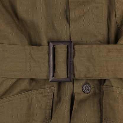 WWII-Korean War U.S. Air Force M/Sgt.'s Second Pattern HBT Coveralls with Gas Flap by The Jay Garment Co. Size 38R (1943)