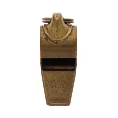 WWII ACME "Thunderer" by GEMSCO Brass Whistle Used by the USAAF