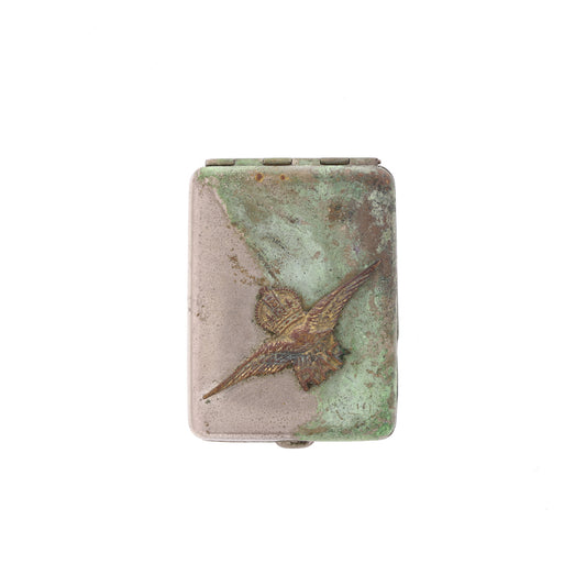 WWII British Royal Air Force (RAF) Cigarette Case (Marked "ENGLISH MAKE")