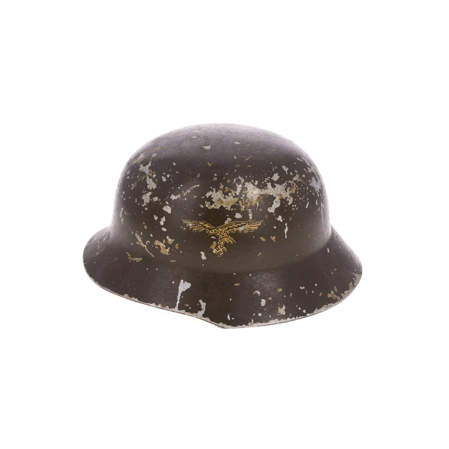 WWII German Double Decal Luftwaffe Ferntrauung Miniature Helmet