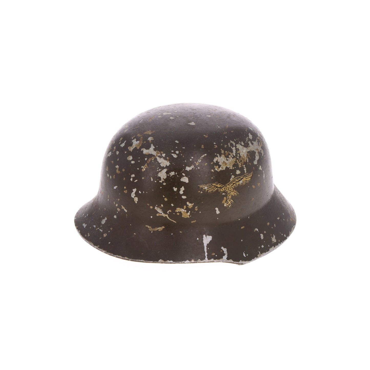 WWII German Double Decal Luftwaffe Ferntrauung Miniature Helmet