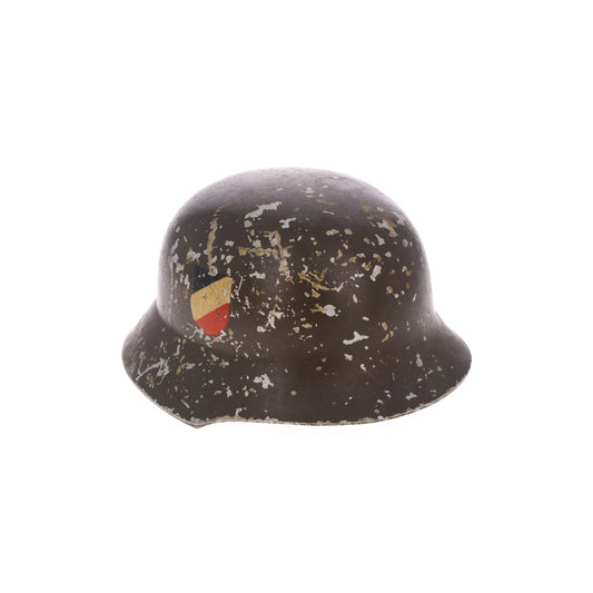 WWII German Double Decal Luftwaffe Ferntrauung Miniature Helmet