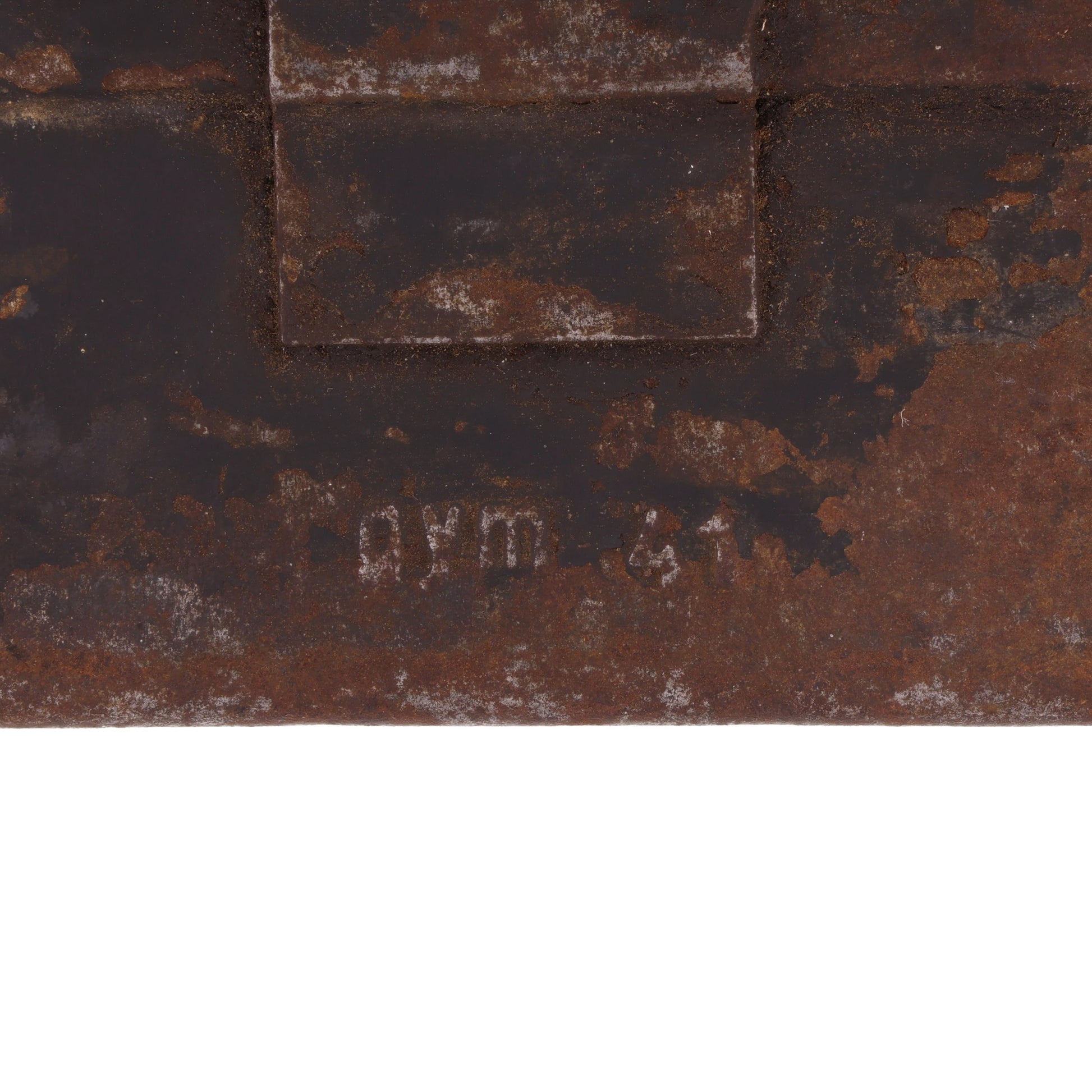 WWII German Gulaschkanone Grease Container for Field Kitchen (Marked "gym 41")