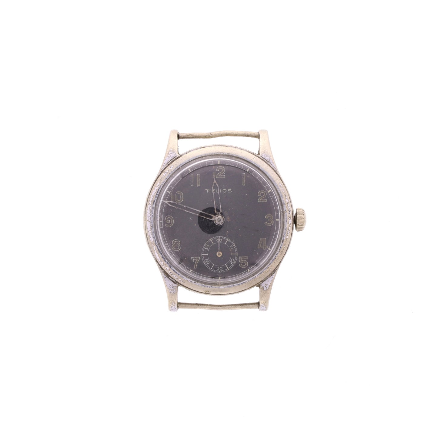 WWII German Heer Dienstuhr Wristwatch by Helios (Swiss-Made)
