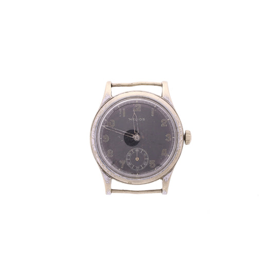 WWII German Heer Dienstuhr Wristwatch by Helios (Swiss-Made)