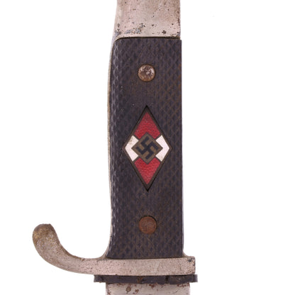 WWII German Hitlerjugend Knife by Arthur Schüttelhöfer & Co. (Marked "RZM M7/13")
