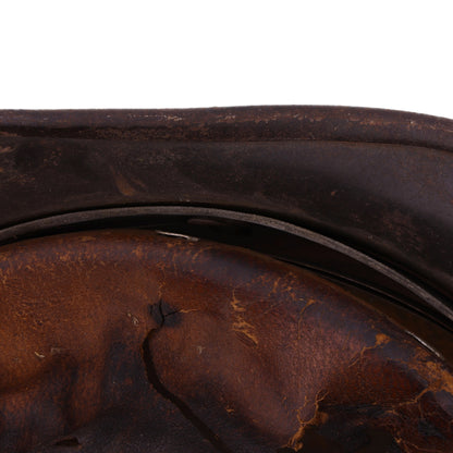 WWII German M40 Double Decal Polizei Helmet with Blood-Stained Liner (Q64)