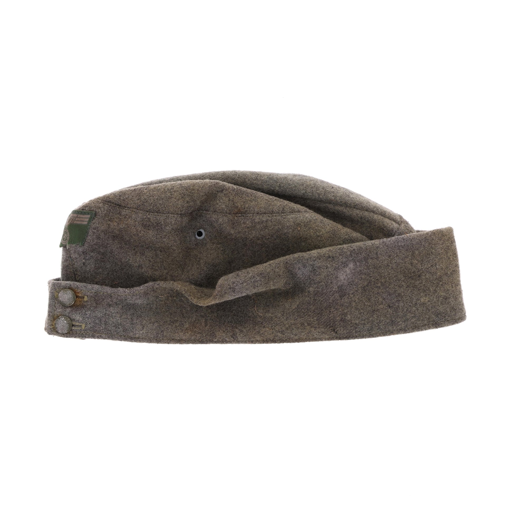 WWII German M42 Heer Enlisted Man's Feldmütze Cap Size 56 (1943)