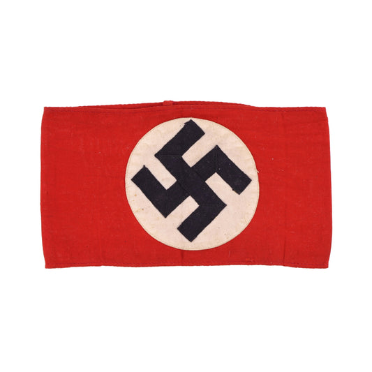 WWII German NSDAP Three-Piece Armband with RZM Tag