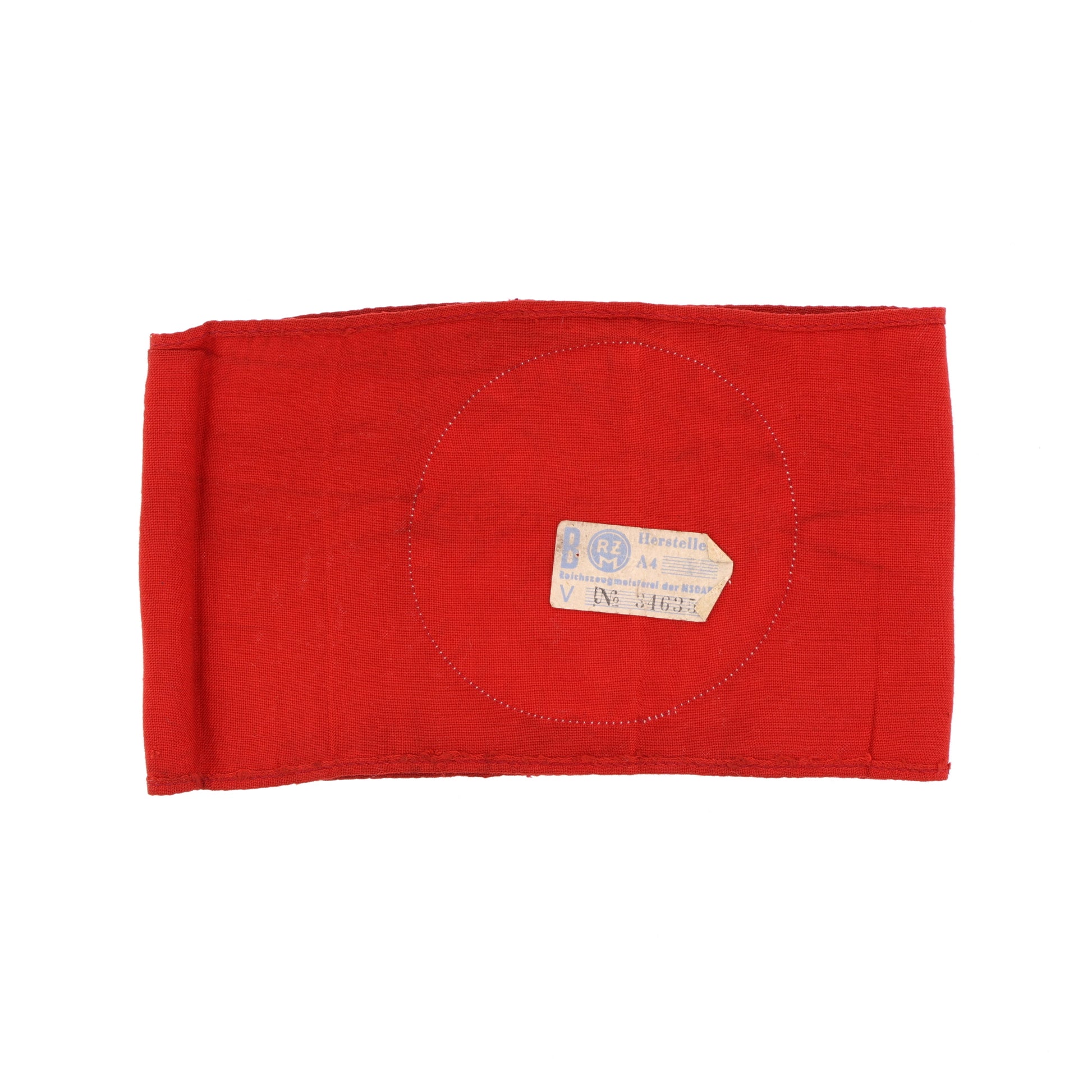 WWII German NSDAP Three-Piece Armband with RZM Tag